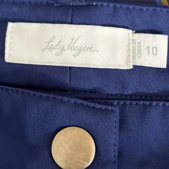 Lady Hagen Toile Blue Plaid Golf Skort - Size 10 - Picture 6 of 8